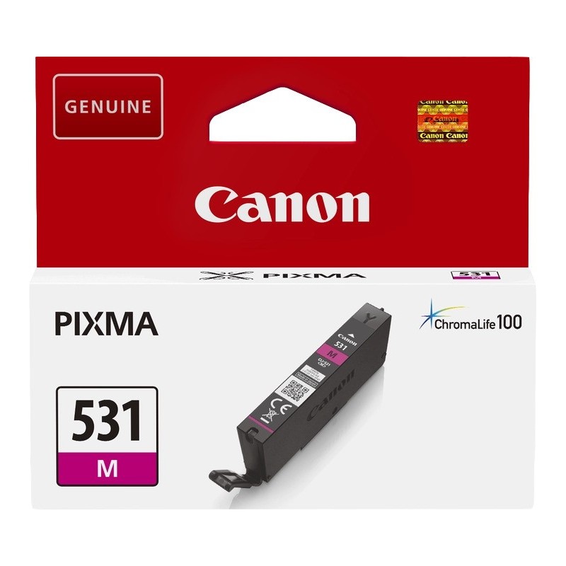 Canon 531 - cartouche jet d'encre originale CLI-531Y, 6121C001 - Yellow