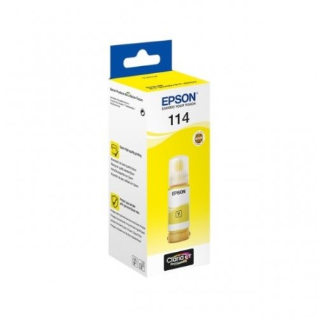 Epson 114 - Flacon d'encre originale C13T07B440 - Yellow