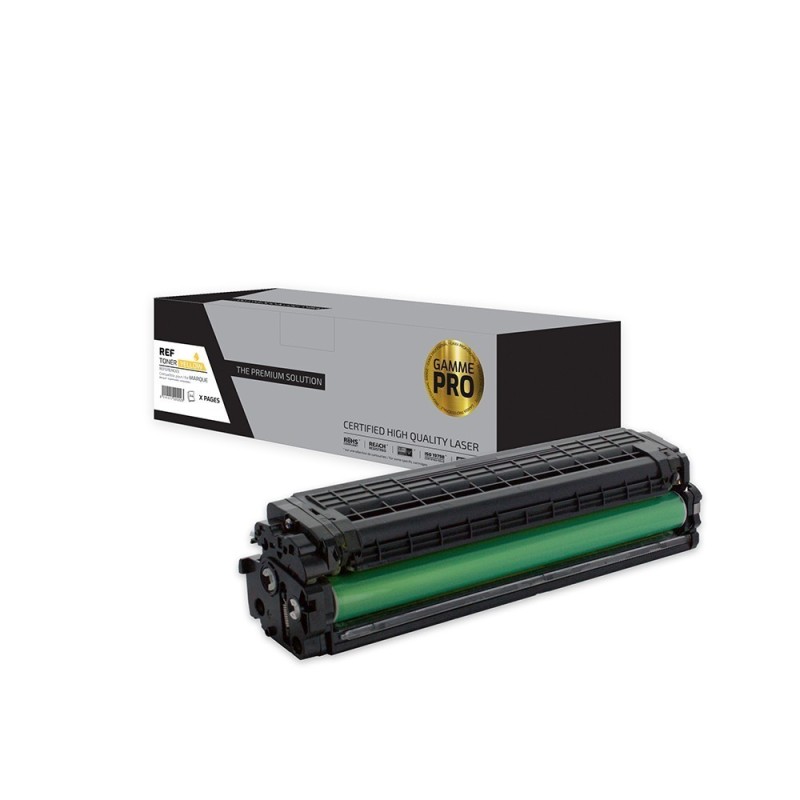 Samsung 504Y - Toner 'Gamme PRO' compatible avec CLT-Y504SELS - Jaune