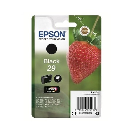 Epson T2981 Cartouche originale T298140 - Noir
