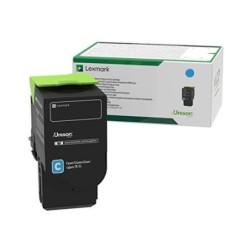 Toner authentique Lexmark C242XC0 - Cyan