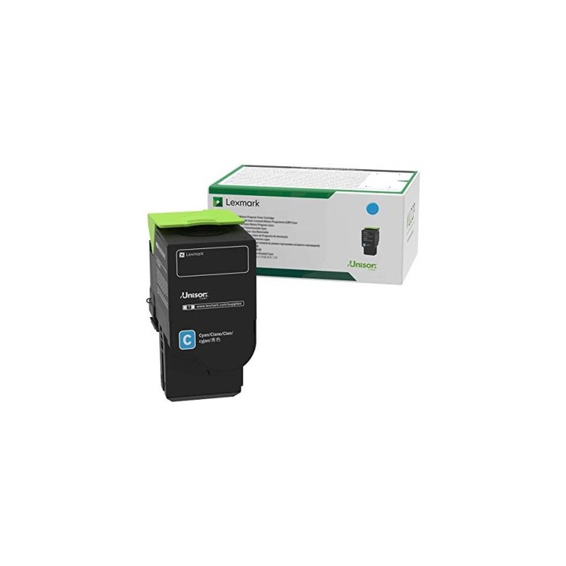 Toner originale Lexmark C242XC0 - Cyan