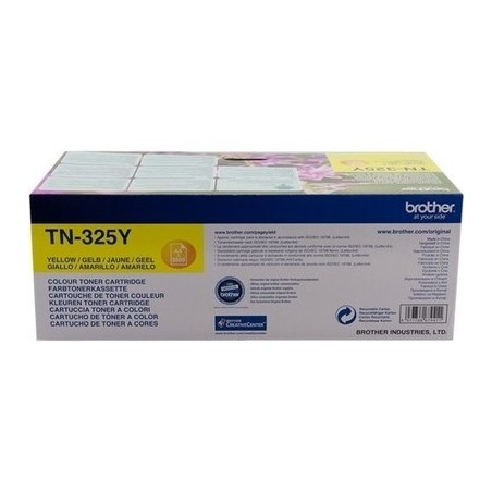 Toner authentique Brother TN-325 - Jaune