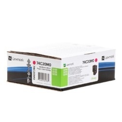 Toner authentique Lexmark 74C20M0 - Magenta