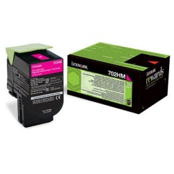 Toner authentique Lexmark 70C2HM0 - Magenta