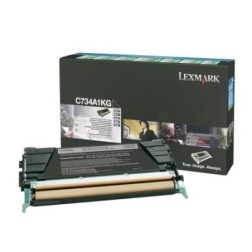 Toner authentique Lexmark C734A1KG - noir