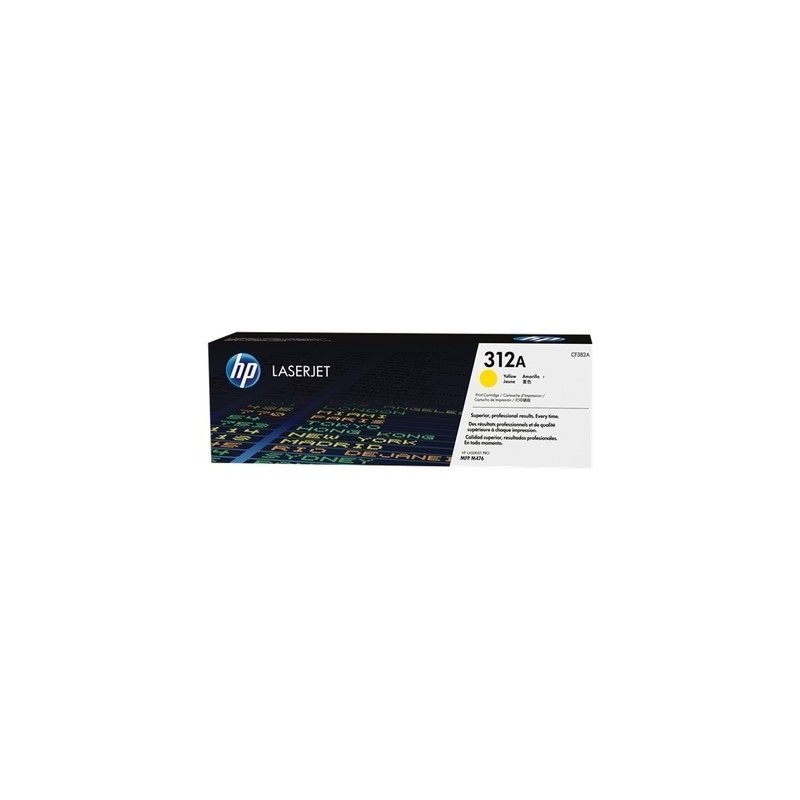 Toner originale Hp CF382A, 312A - Jaune