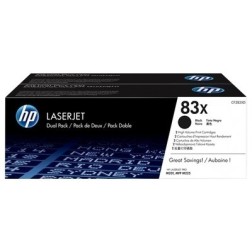 Pack x 2 Toner authentique Hp CF283XD