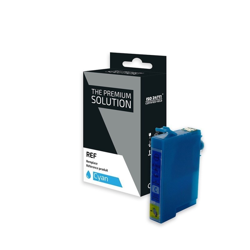 Epson 1812 Cartouche compatible avec C13T18124012 - Cyan