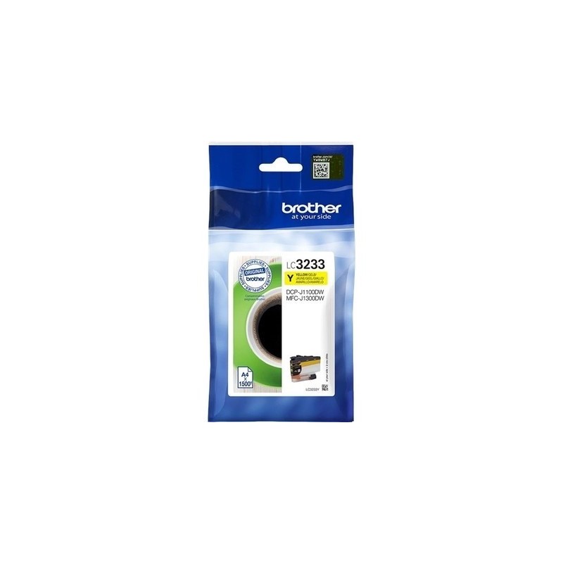 Brother LC3233Y Cartouche originale LC3233Y - Jaune