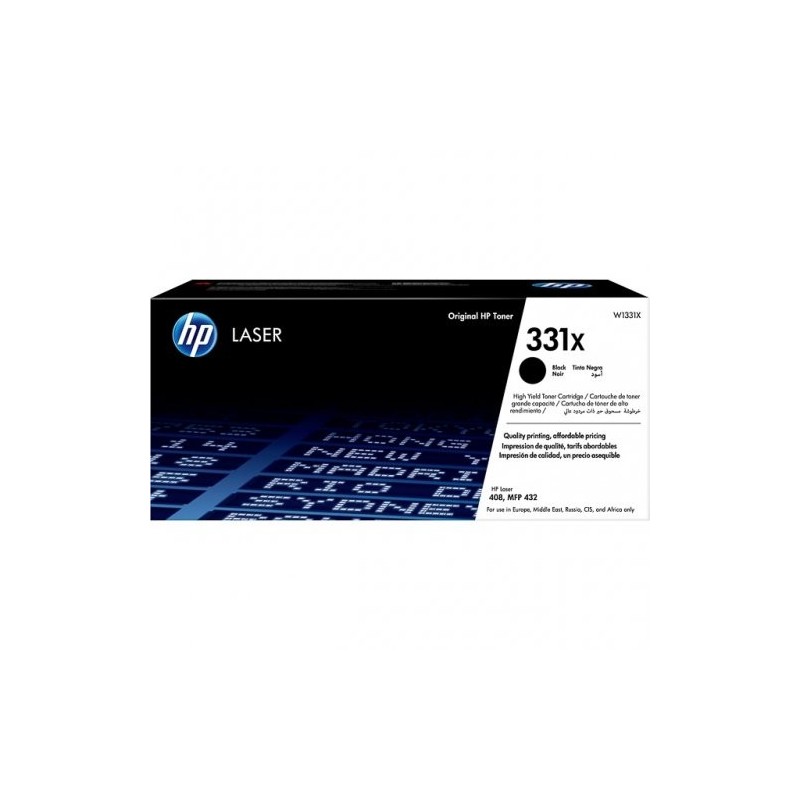 Hp 331X - Toner originale W1331X - Black