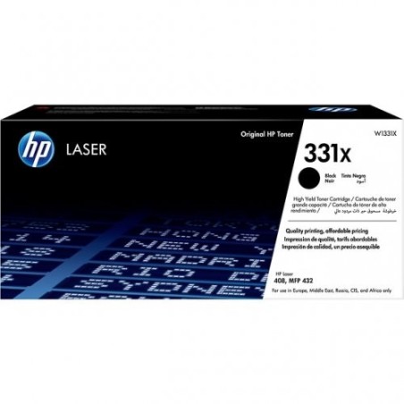 Hp 331X - Toner originale W1331X - Black