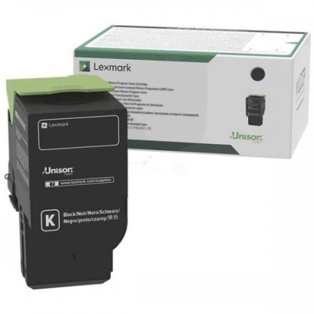 Toner originale Lexmark 78C2XK0 - noir
