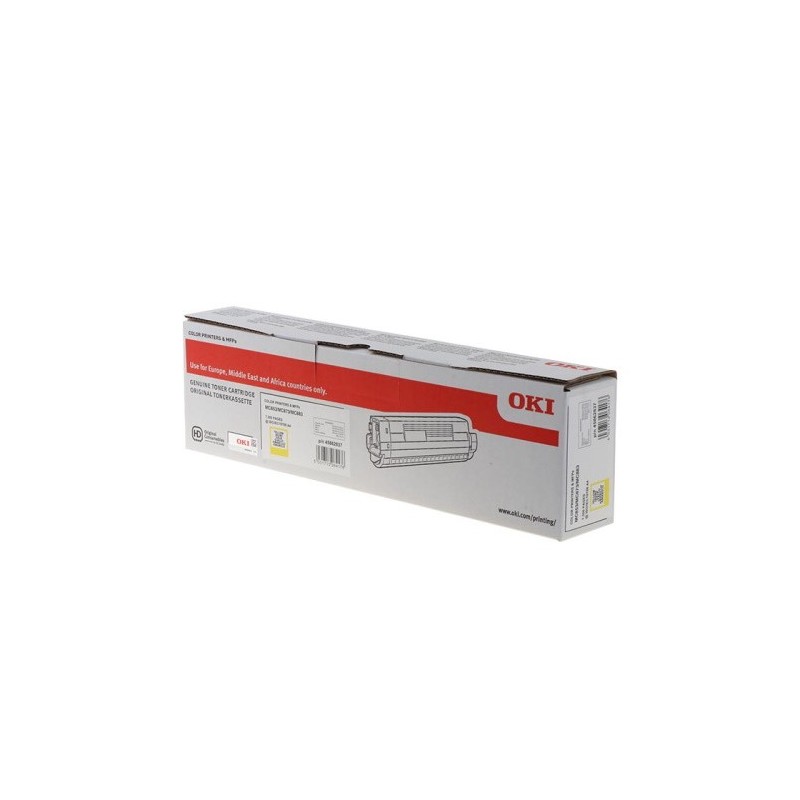 OKI 853 - Toner originale Oki 45862837 - Yellow