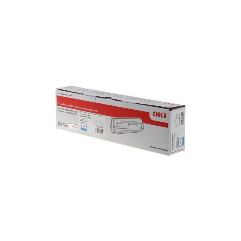 OKI 853 - Toner originale Oki 45862839 - Cyan