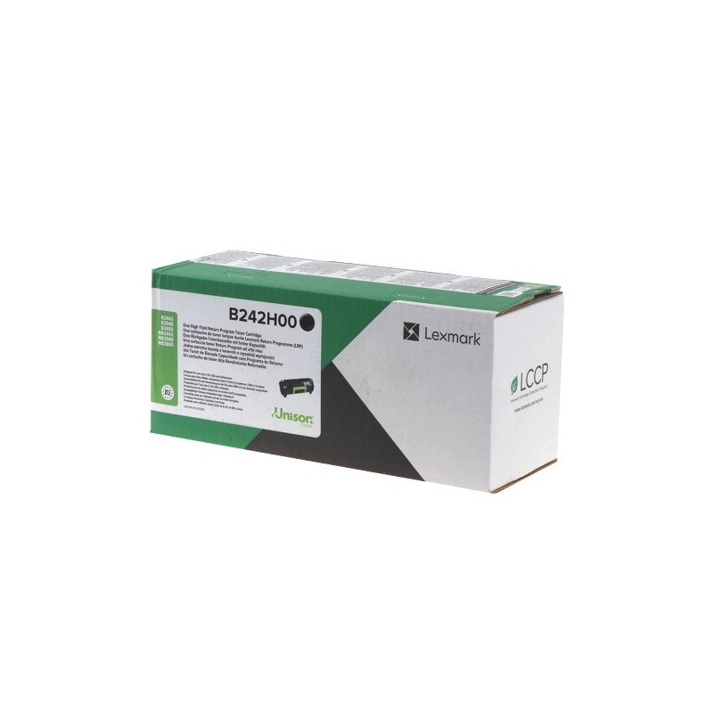 Toner originale Lexmark B242H00 - noir