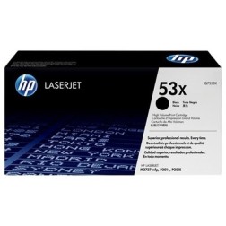 Toner authentique Hp Q7553X - noir