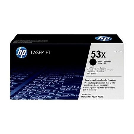 Toner originale Hp Q7553X - noir