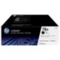 Pack x 2 Toner originale Hp CE278AD - noir
