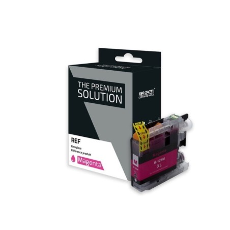 Brother 125XLM Cartouche compatible avec LC125M - Magenta