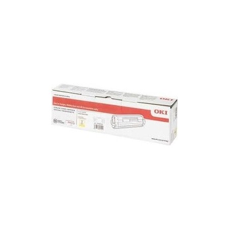OKI OT824Y - Toner authentique Oki 47095701 - Yellow