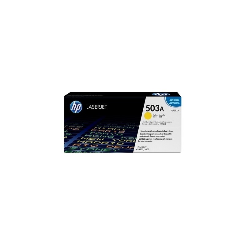 Hp 503A - Toner originale Q7582A - Yellow