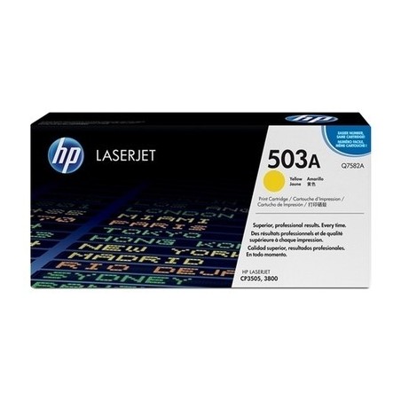 Hp 503A - Toner originale Q7582A - Yellow