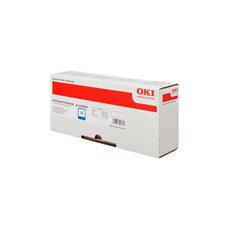 OKI 760C - Toner originale Oki 45396303 - Cyan
