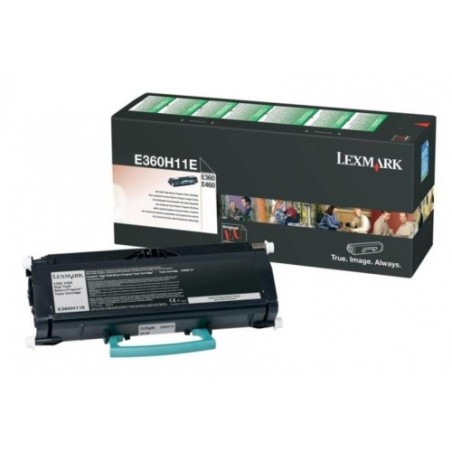 Toner originale Lexmark E360H11E/E360 - noir