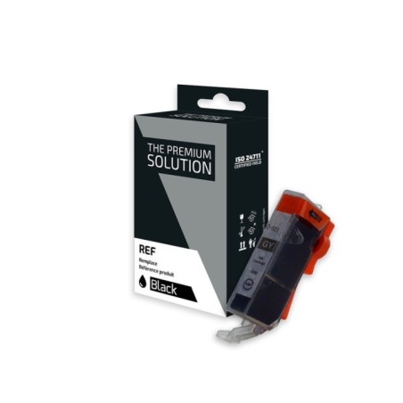 Canon 521GY Cartouche compatible avec CLI-521GY, 2937B001 - Gris