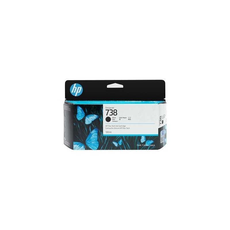 HP 738 - Cartouche originale 498N4A - Black