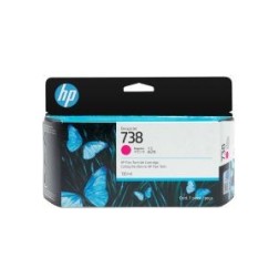 HP 738 - Cartouche authentique 498N6A - Magenta