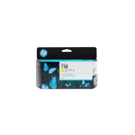 HP 738 - Cartouche authentique 498N7A - Yellow