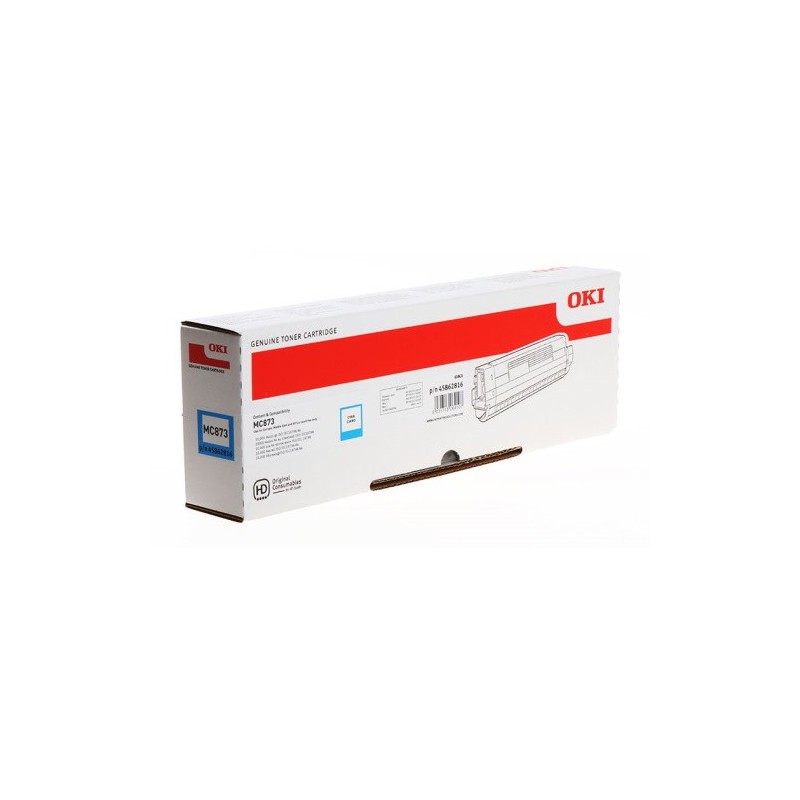 Toner originale Oki 45862816 - Cyan