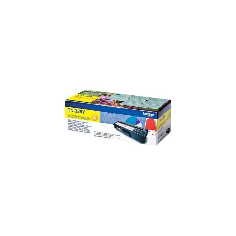 Toner originale Brother TN-328 - Jaune