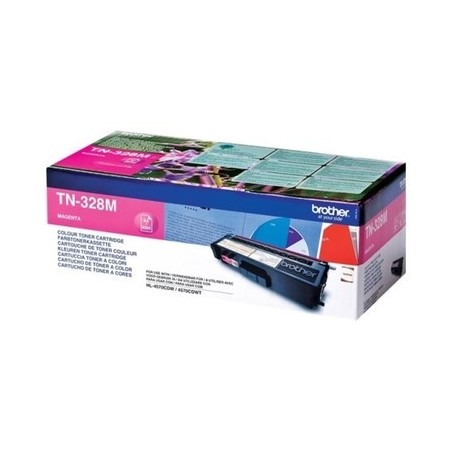 Toner authentique Brother TN-328 - Magenta