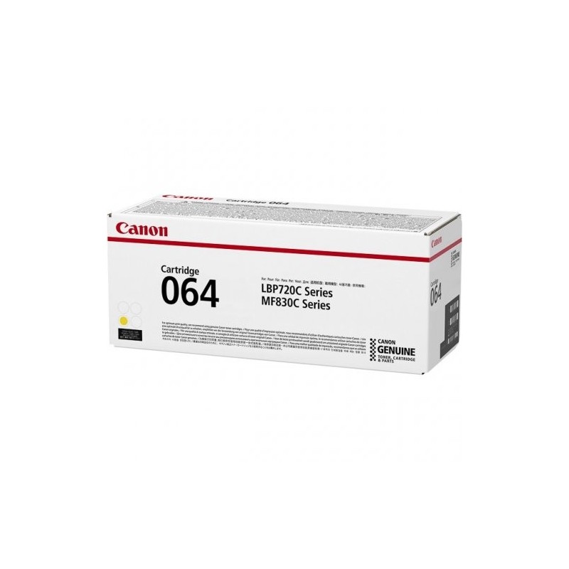Canon 64 - Toner originale 4931C001 - Yellow