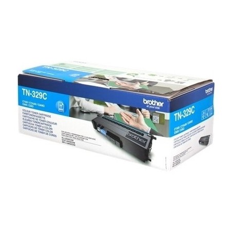Toner authentique Brother TN-329C - Cyan