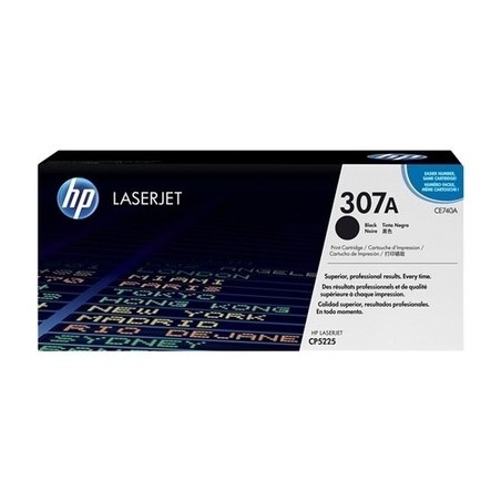 Toner originale Hp CE740A, 307A - noir