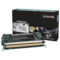 Lexmark X746B - Toner authentique RETURN X746H1KG - Black