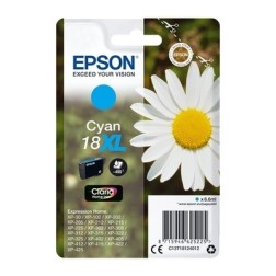 Epson E1812 Cartouche authentique C13T18124012 - Cyan
