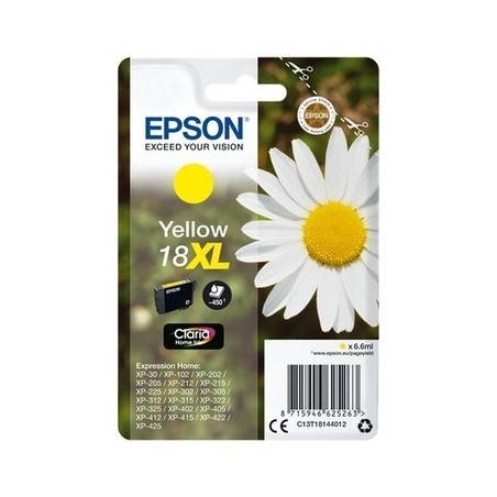 Epson 1814 Cartouche originale C13T18144012 - Jaune