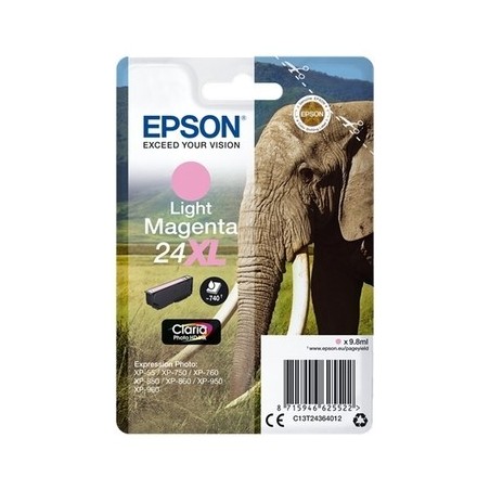 Epson 2436 Cartouche originale C13T24364012 - Photo Magenta