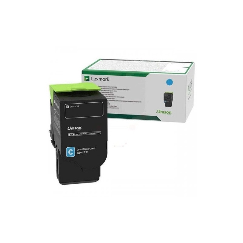 Toner originale Lexmark 78C2UCE - Cyan