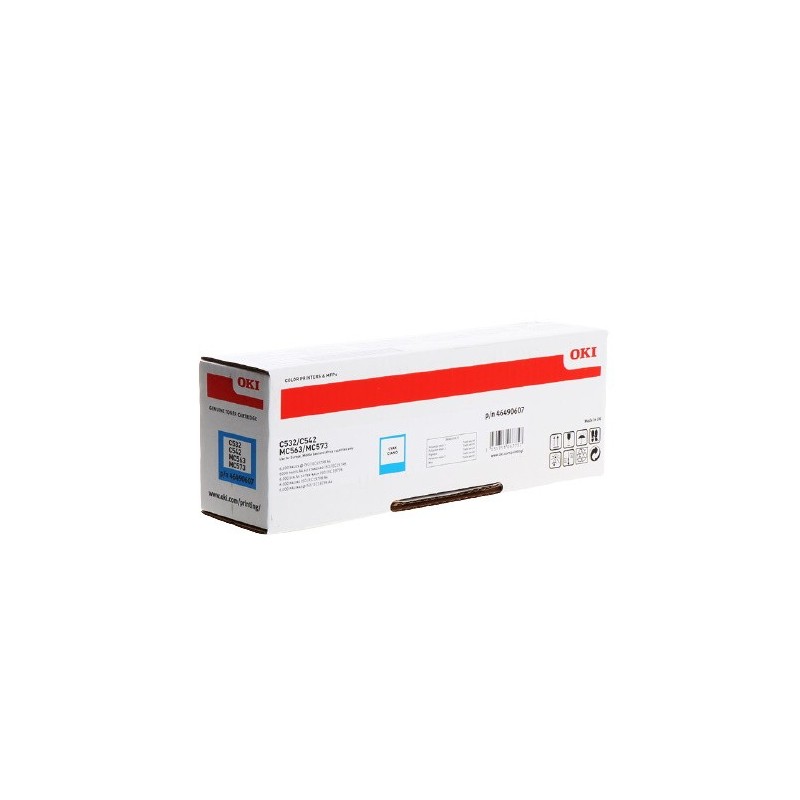 Toner originale Oki 46490607 - Cyan