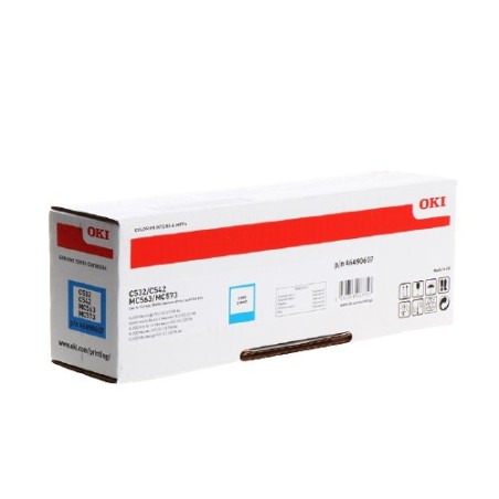 Toner originale Oki 46490607 - Cyan