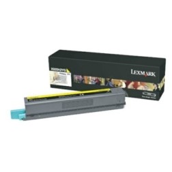 Toner authentique Lexmark X925H2YG - Jaune