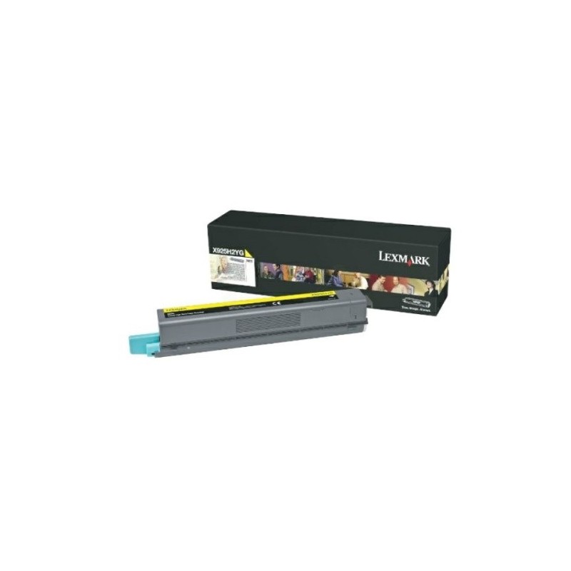 Toner originale Lexmark X925H2YG - Jaune