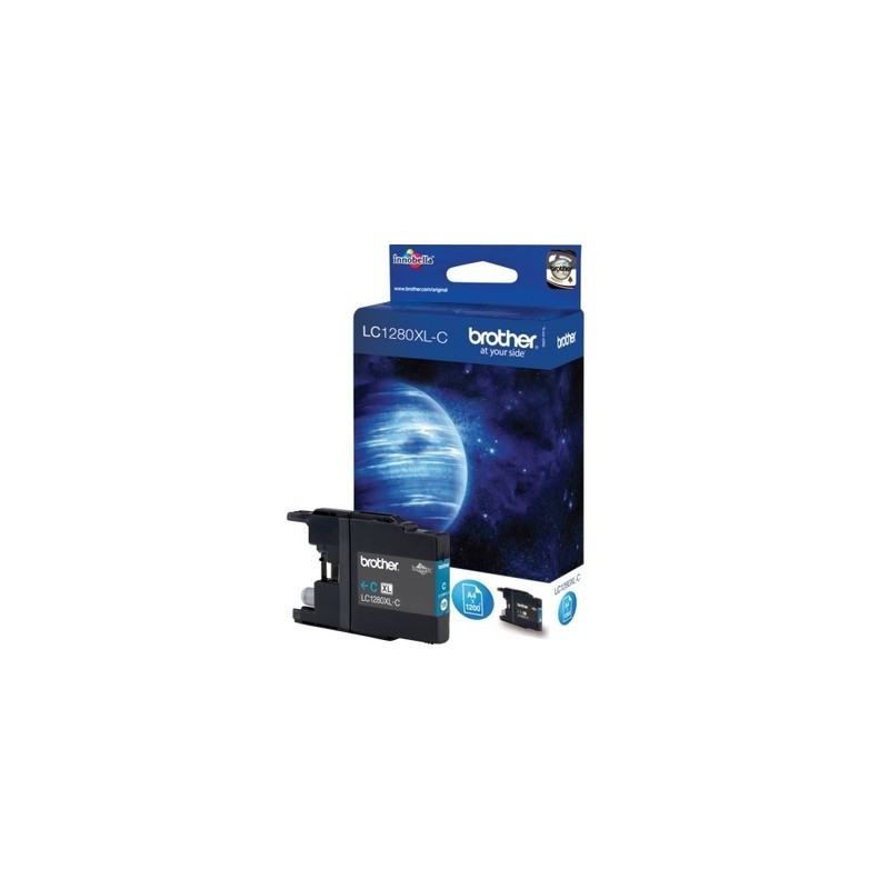 Brother LC1280XLC Cartouche originale LC1280XLC - Cyan