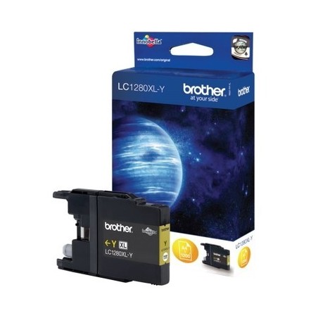 Brother ULC1280XLY Cartouche authentique LC1280XLY - Jaune